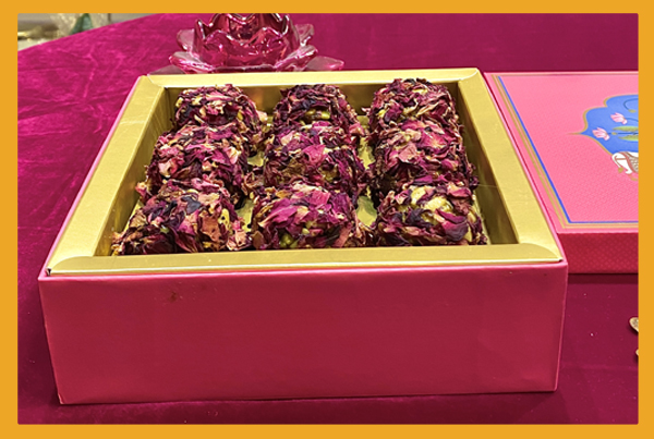 Rose Dryfruit Laddoo